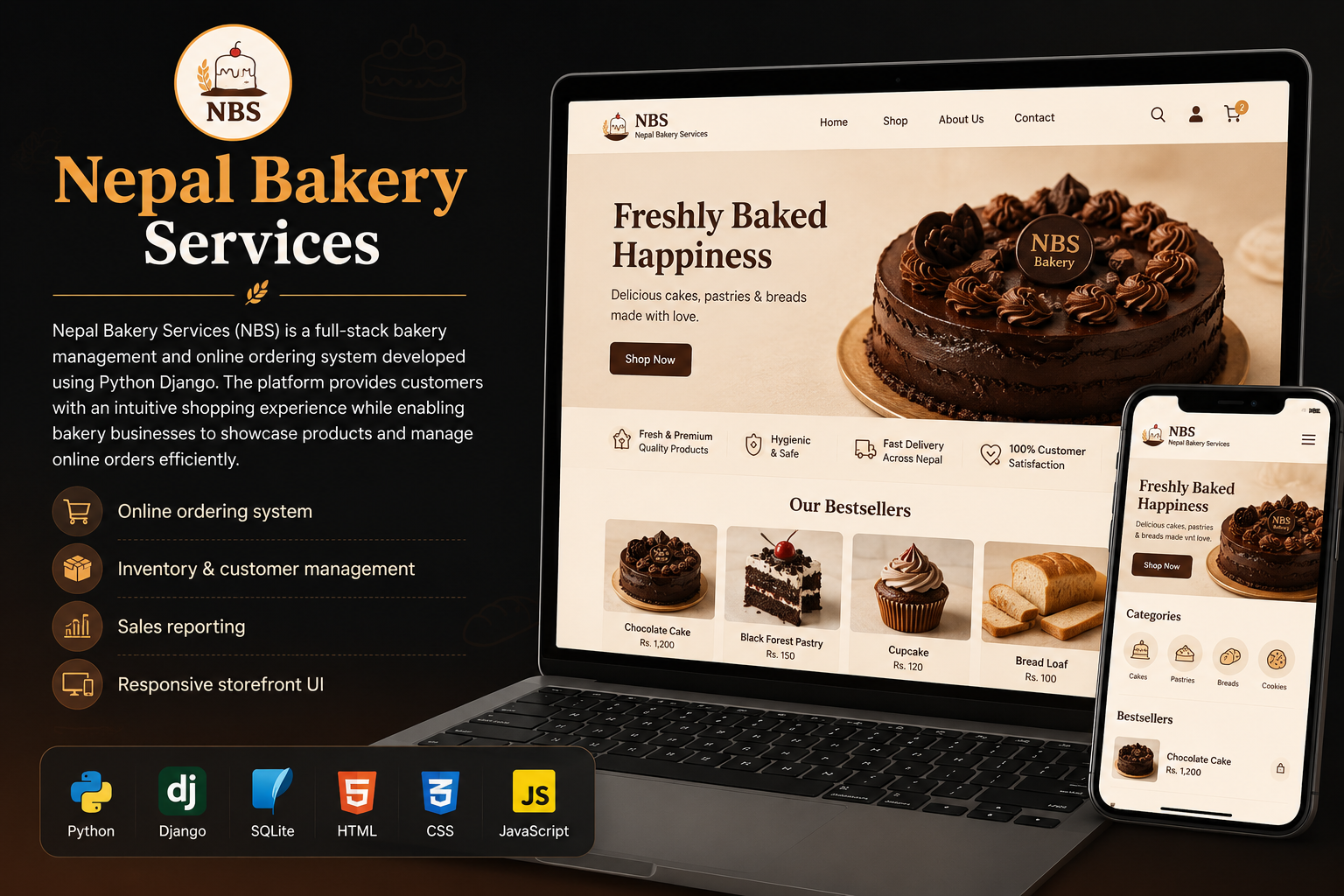 Nepal Bakery Services screenshot